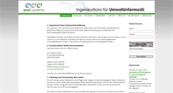 Desktop Screenshot of envi-systems.com